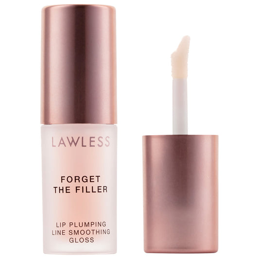 Mini Forget The Filler Lip Plumper Line Smoothing Gloss