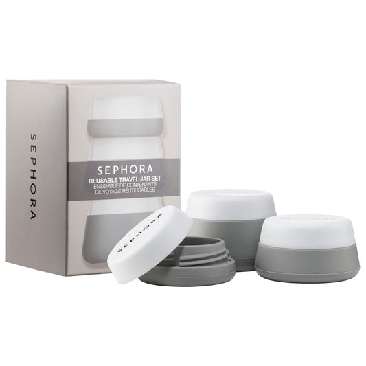 Reusable Travel Jar Set