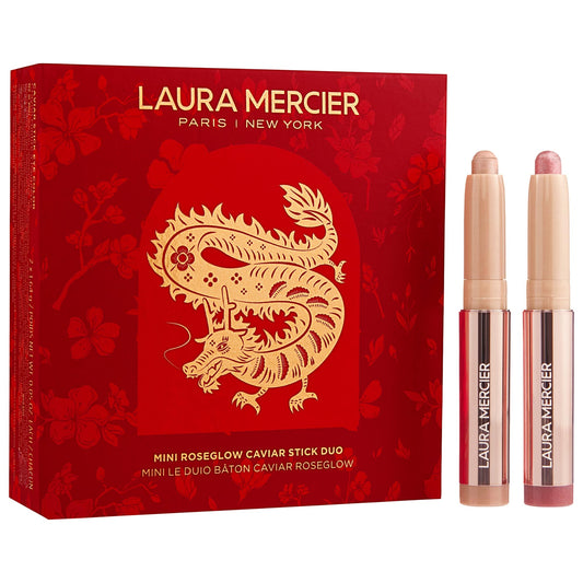 Lunar New Year Mini RoseGlow Caviar Stick Eye Shadow Duo