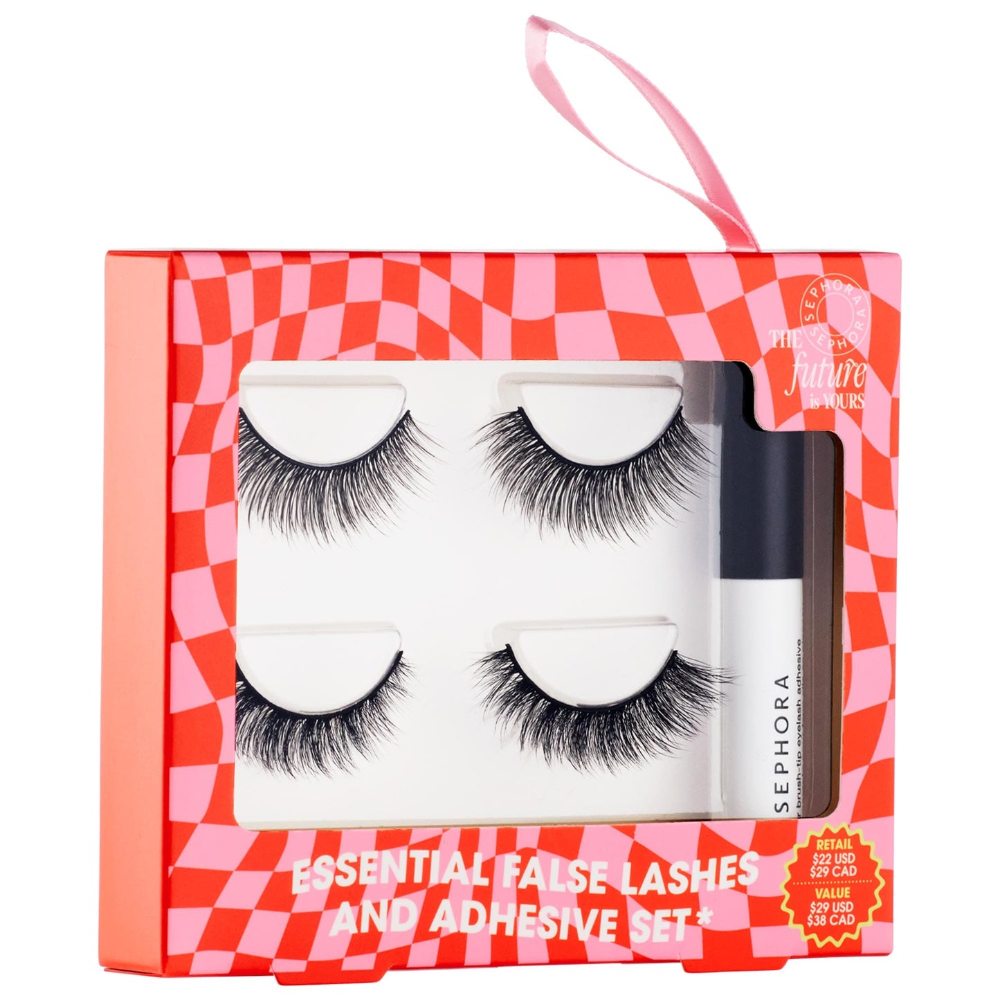 Essential False Lashes & Adhesive Set