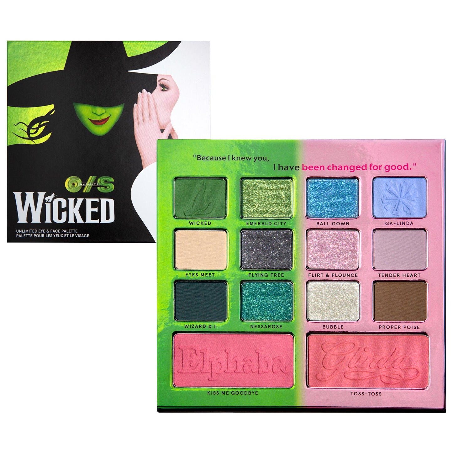 O/S X Wicked Unlimited   Eye & Face Palette