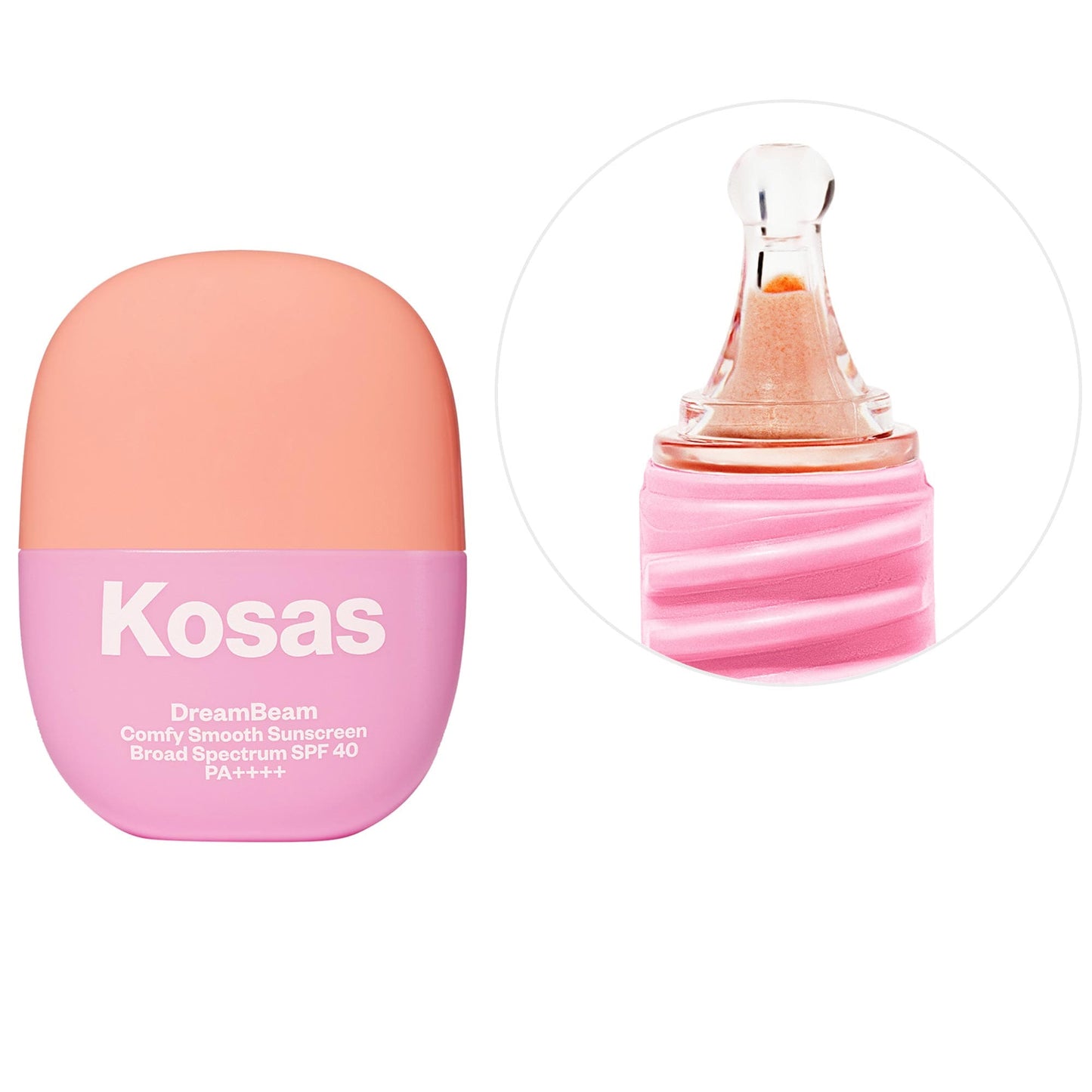 Mini DreamBeam Silicone Free Mineral Sunscreen SPF 40 with Ceramides and Peptides