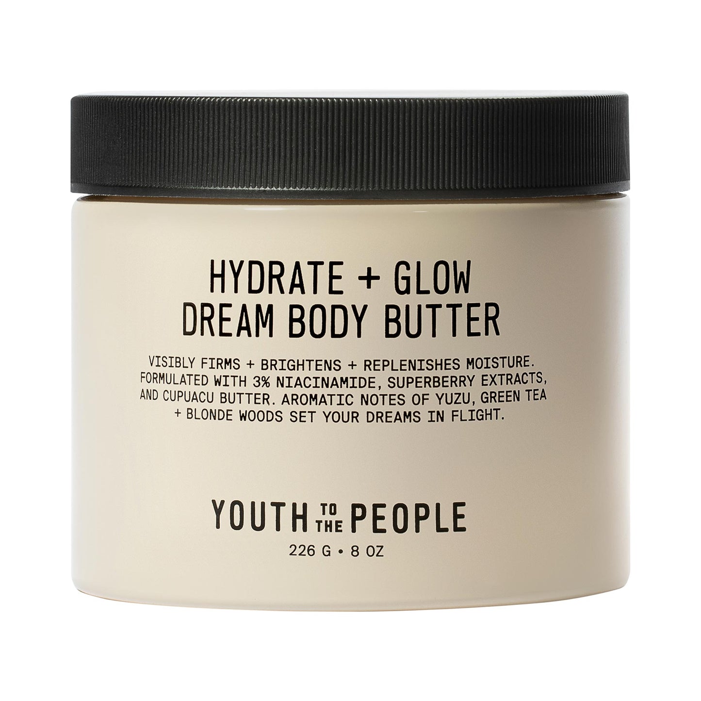 Superberry Firm + Glow Dream Body Butter with Niacinamide, Hyaluronic Acid + Antioxidants