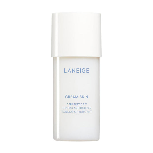 Mini Cream Skin Refillable Toner & Moisturizer with Ceramides and Peptides