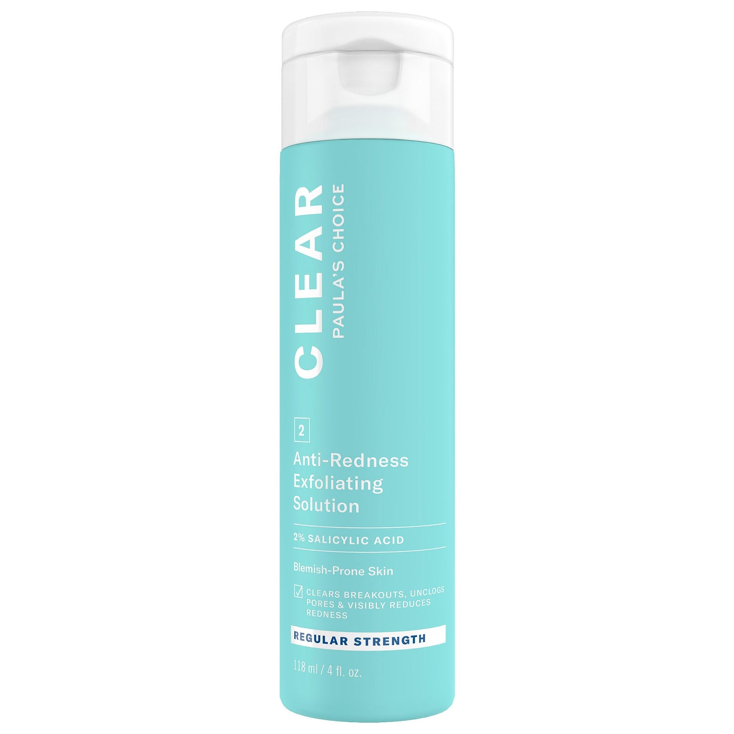 CLEAR Anti Redness Exfoliating Solution with 2% Salicylic Acid