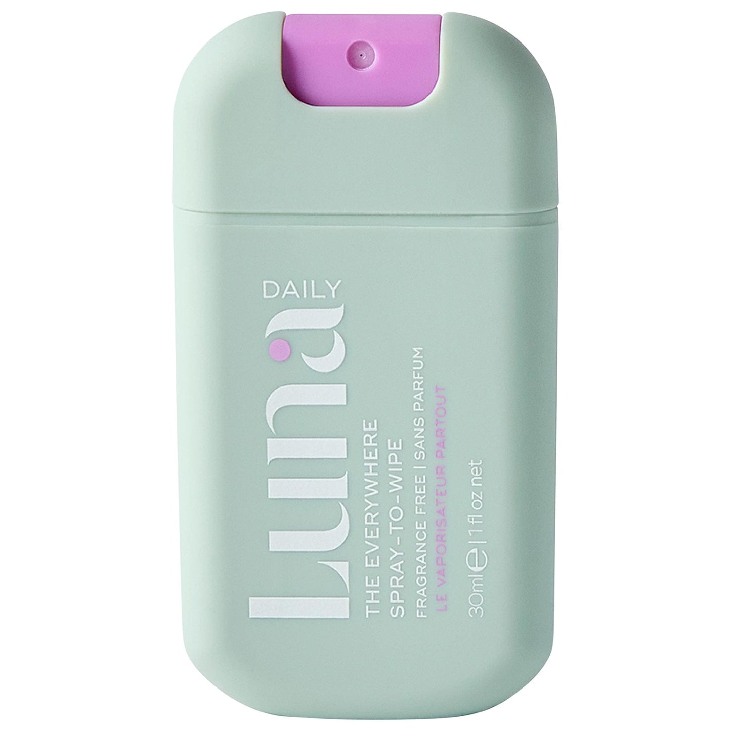 The Mini Everywhere Spray To Wipe   With Prebiotics + Vitamins C&E, for Sensitive Skin