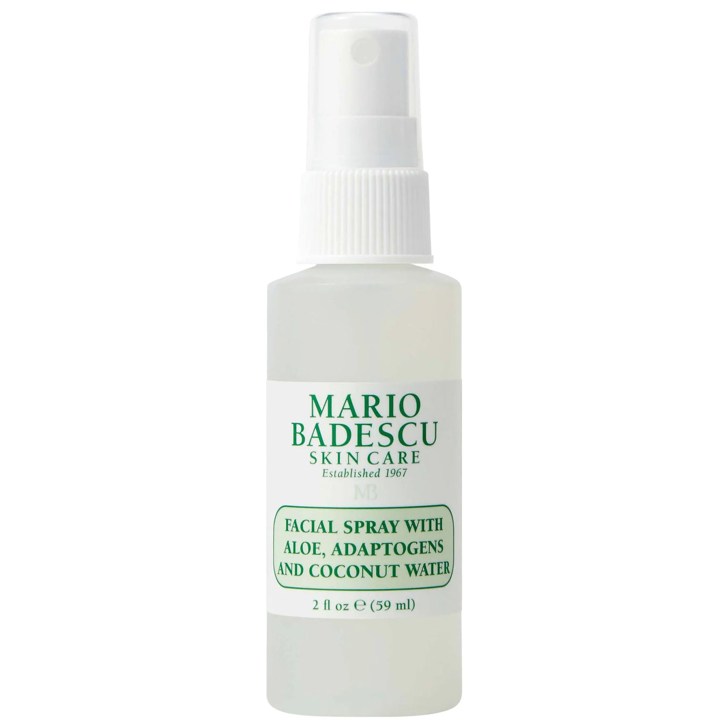 Facial Spray with Aloe Adaptogens, and Coconut Water