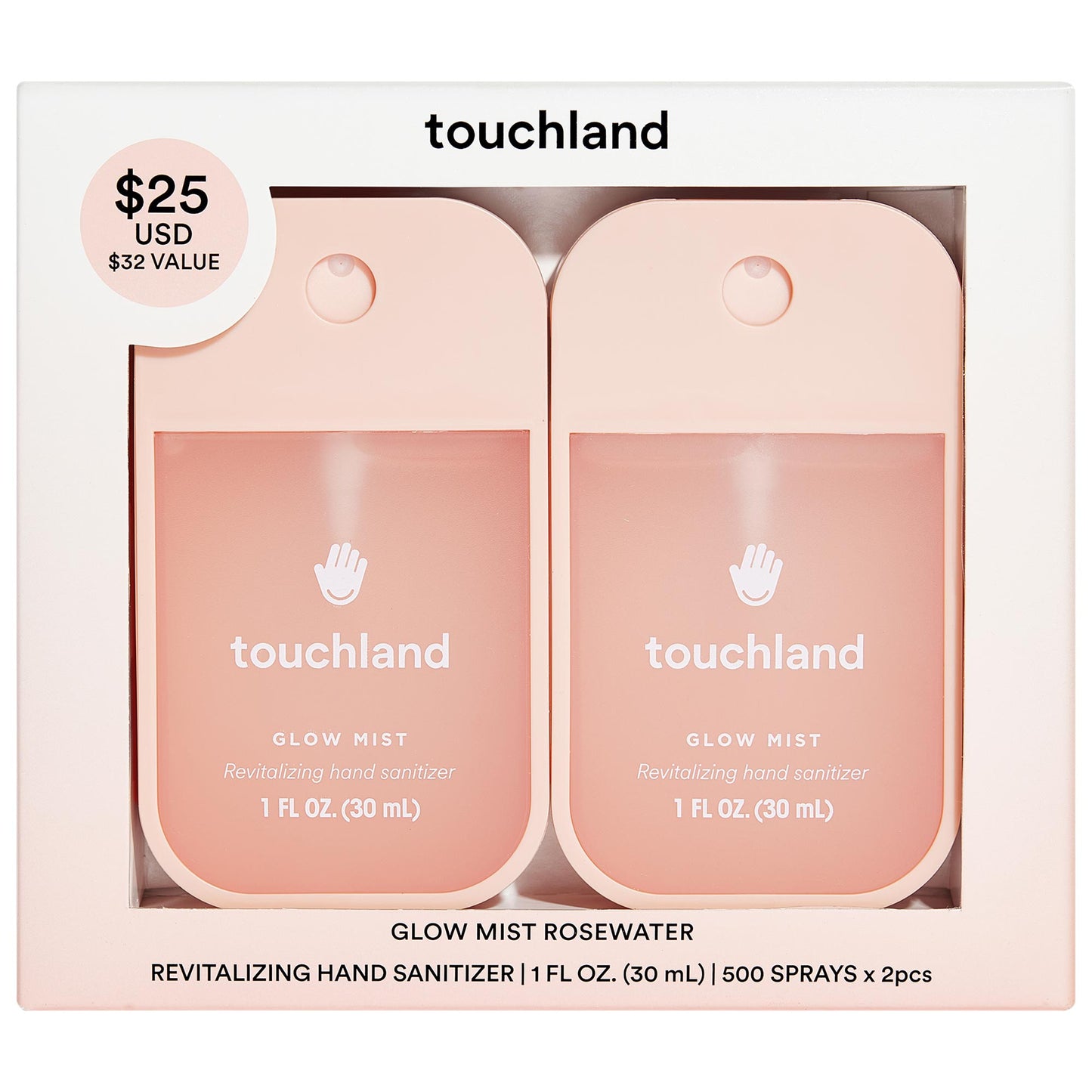 Glow Mist Revitalizing Hand Sanitizer Duo Set
