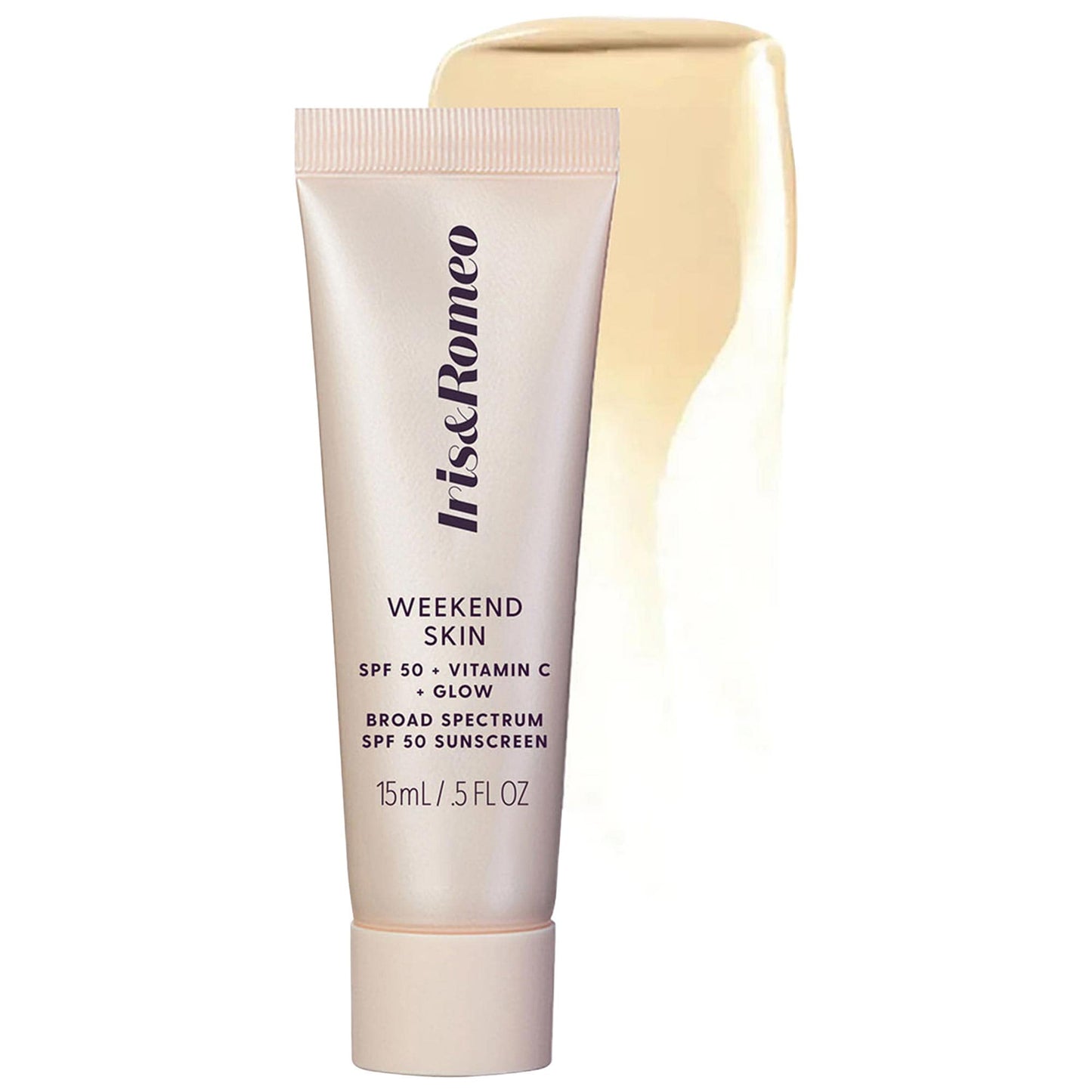 Mini Weekend Skin SPF 50 Instant Glow Tinted Mineral Sunscreen with Vitamin C + Niacinamide
