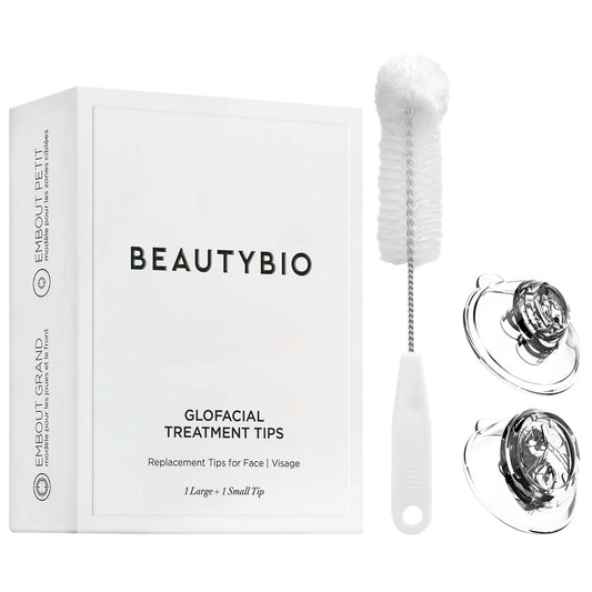 GLOfacial Antimicrobial Treatment Tips + Cleaning Brush Accessories