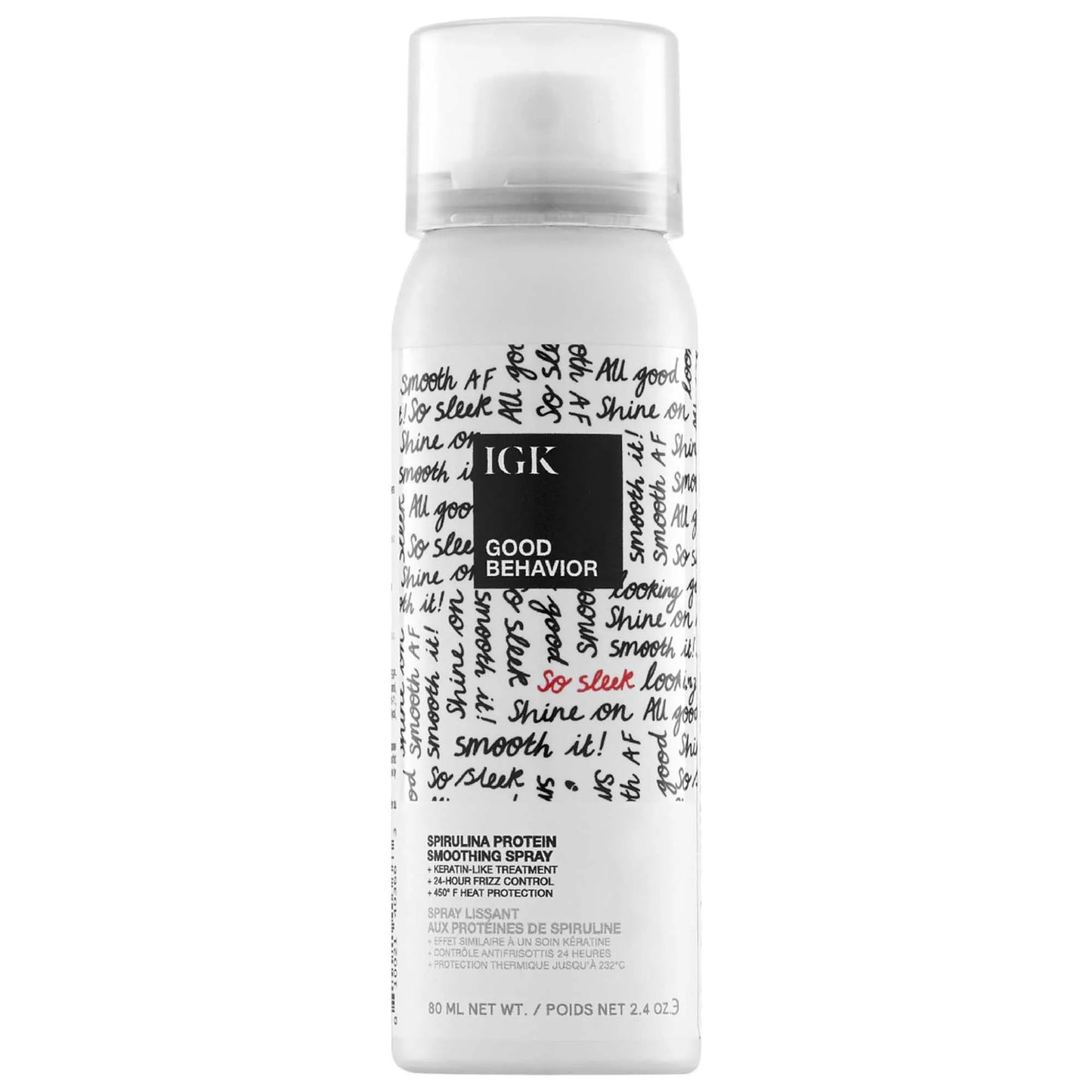 Good Behavior Spirulina Protein Anti Frizz Smoothing Spray