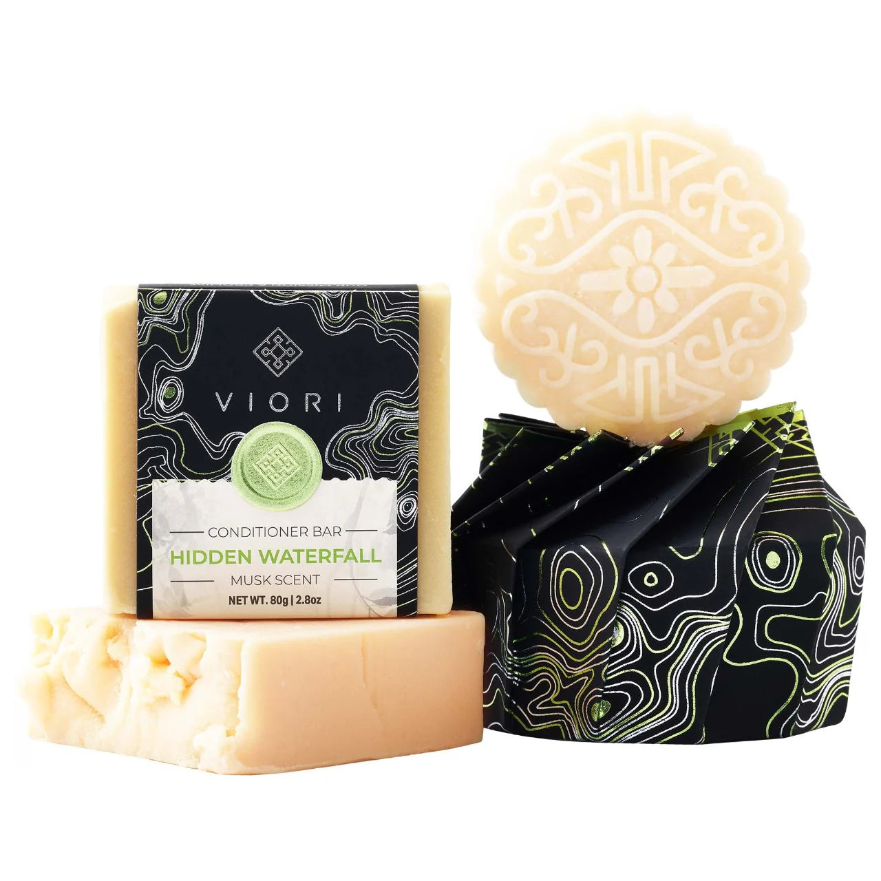 Hair Shampoo & Conditioner Bar Set