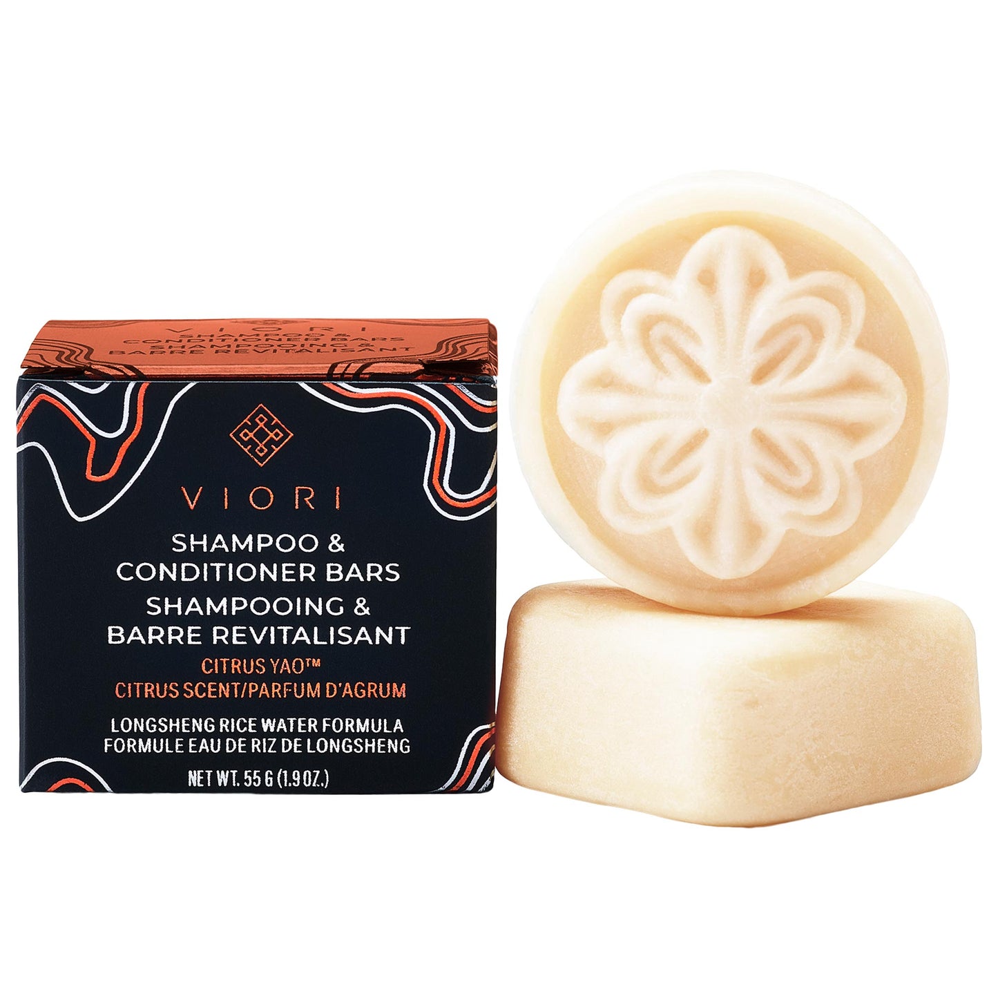Mini Citrus Yao Shampoo & Conditioner Bar Set