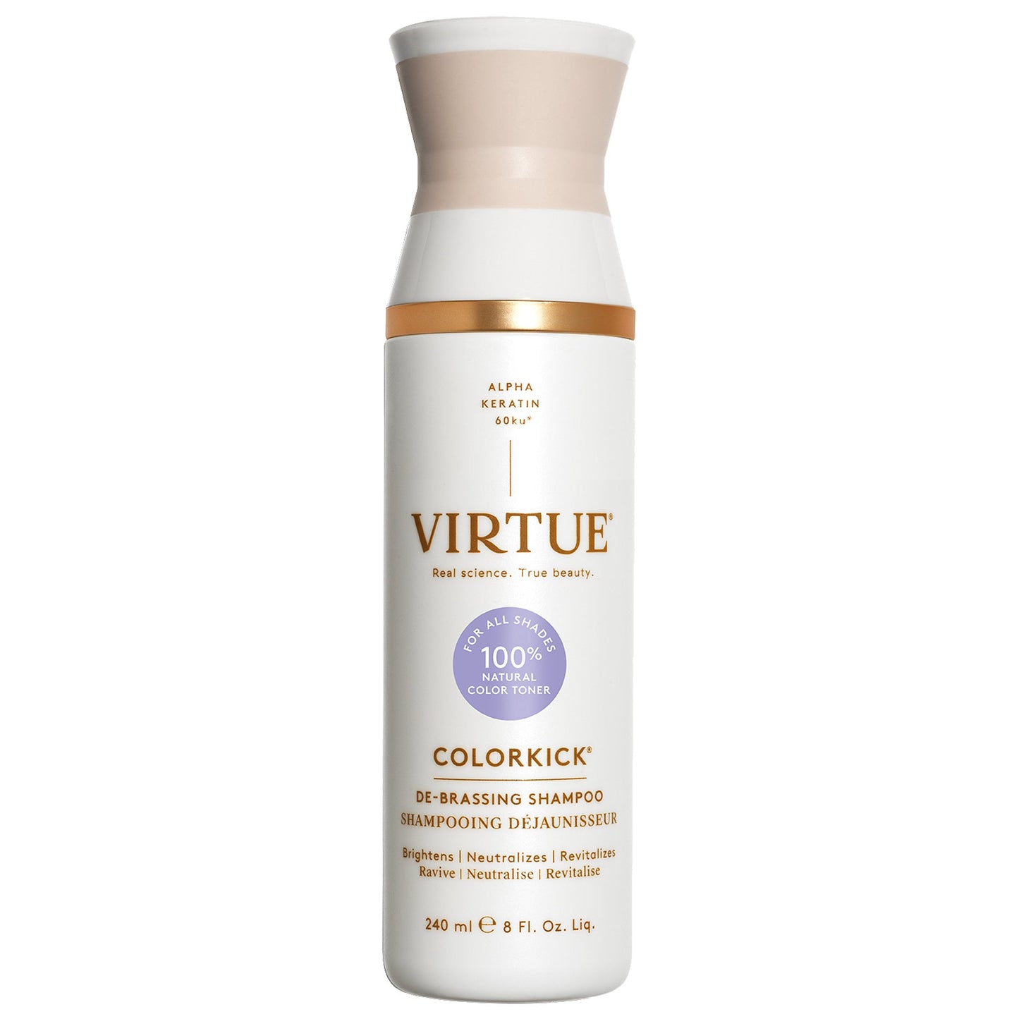 ColorKick® Debrassing Blue   Purple Shampoo