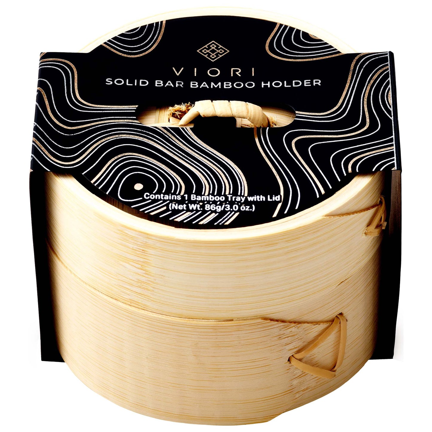 Hair Shampoo & Conditioner Bamboo Bar Holder