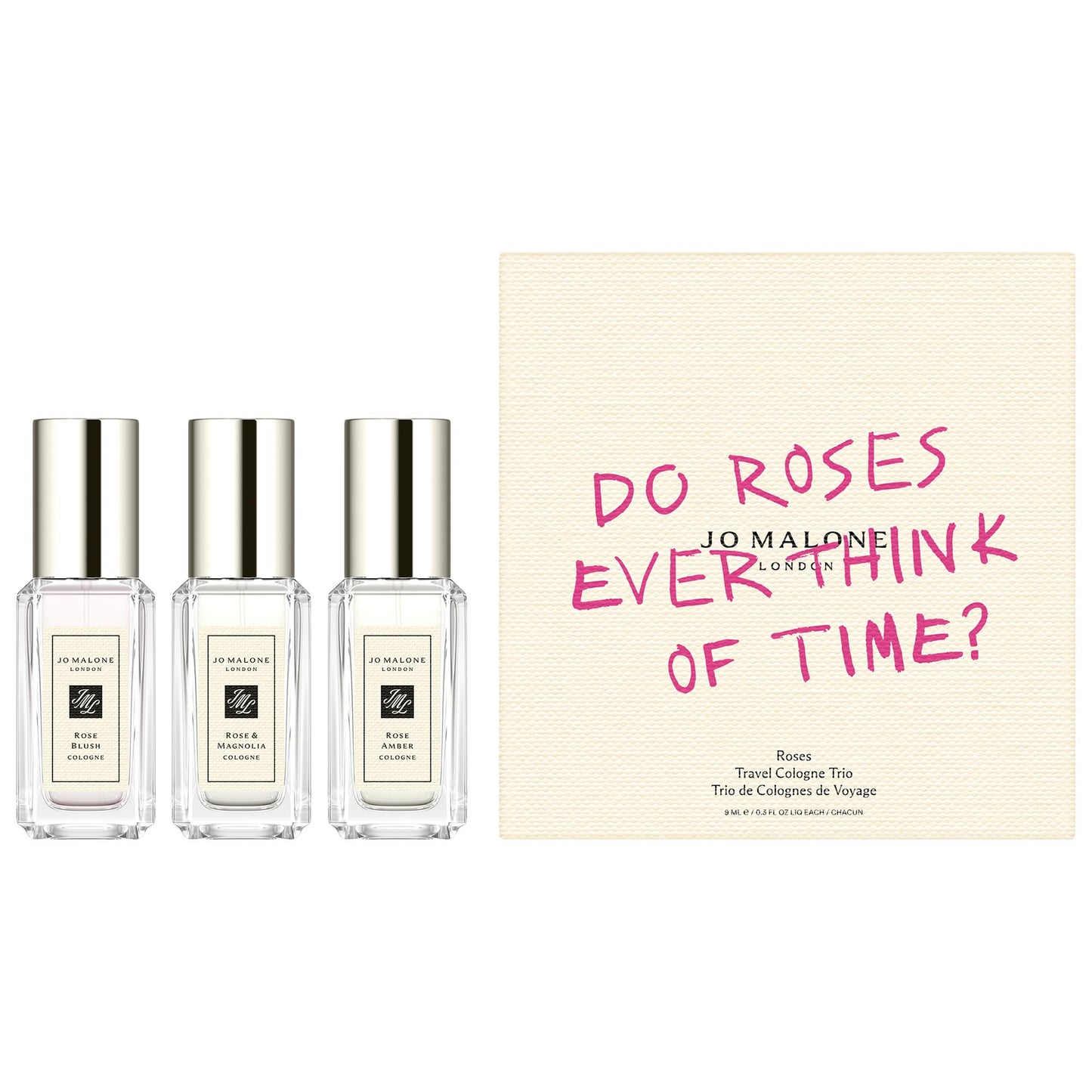 Roses Travel Cologne Trio