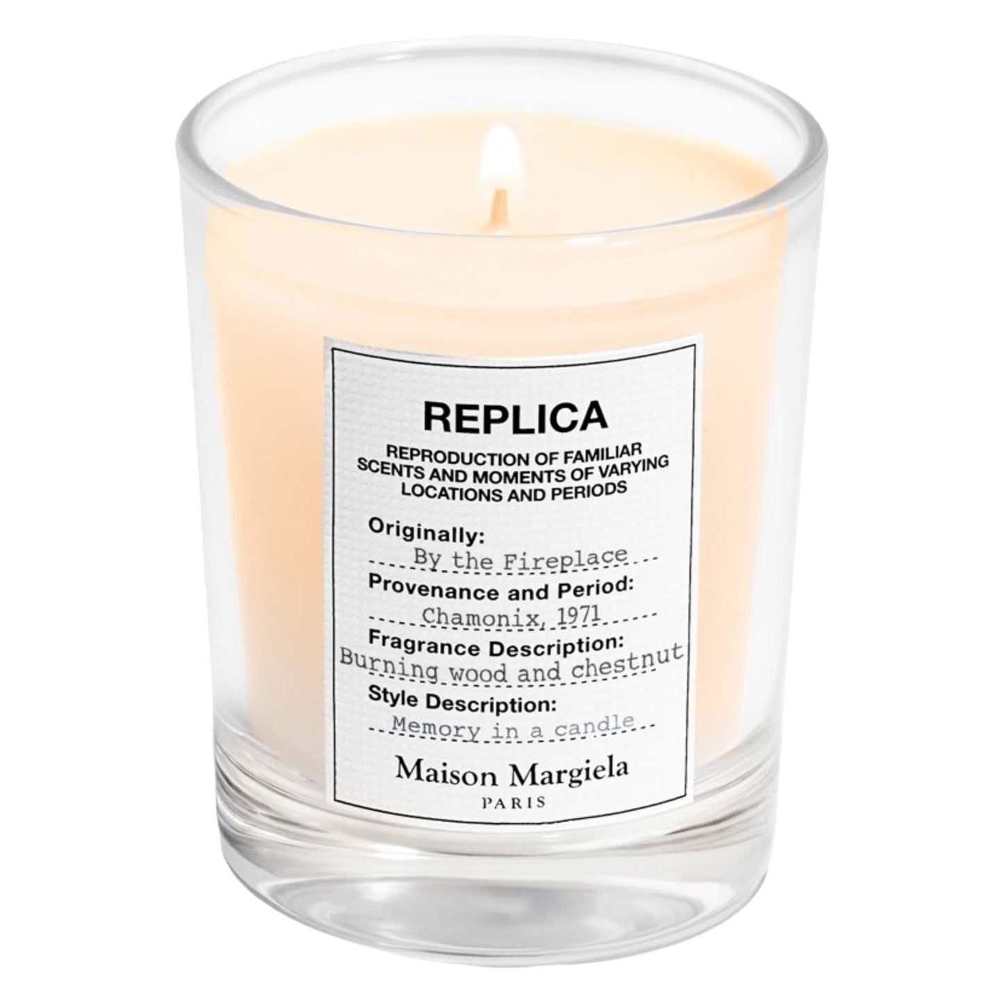 REPLICA' Mini By The Fireplace Scented Candle