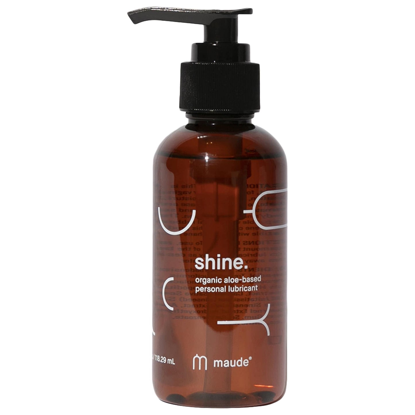 Shine   ultra hydrating, organic aloe based personal lubricant