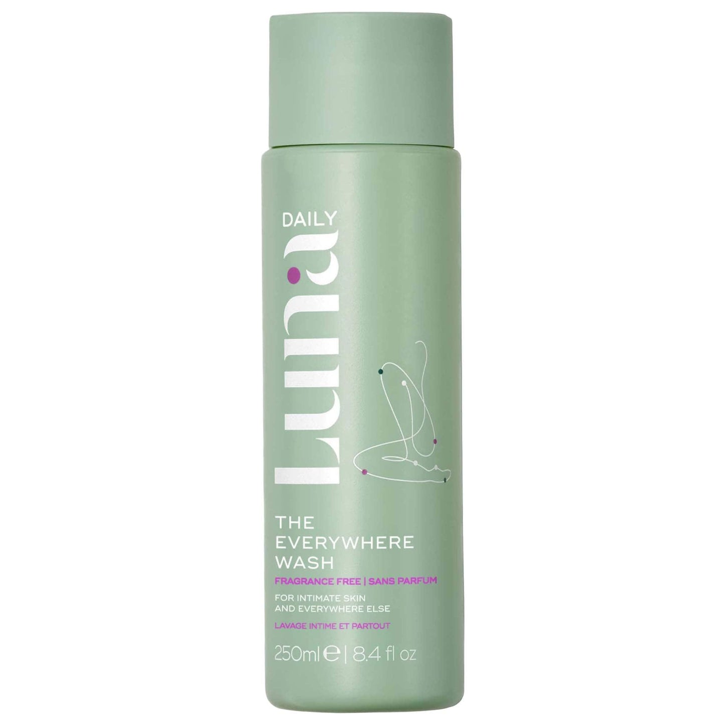 The Everywhere Wash   Fragrance Free with Prebiotics + Vitamins C+E for Sensitive Skin