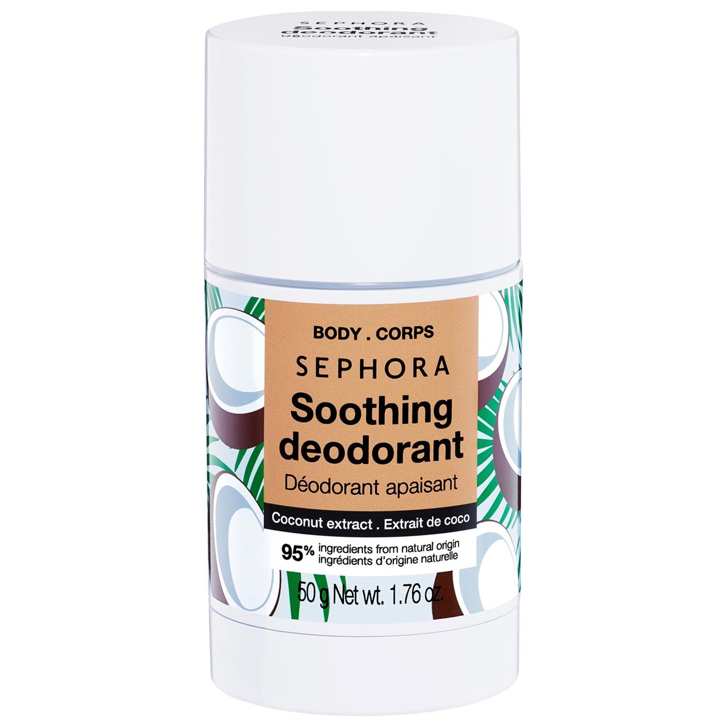 Solid Deodorant in Coconut + Aloe