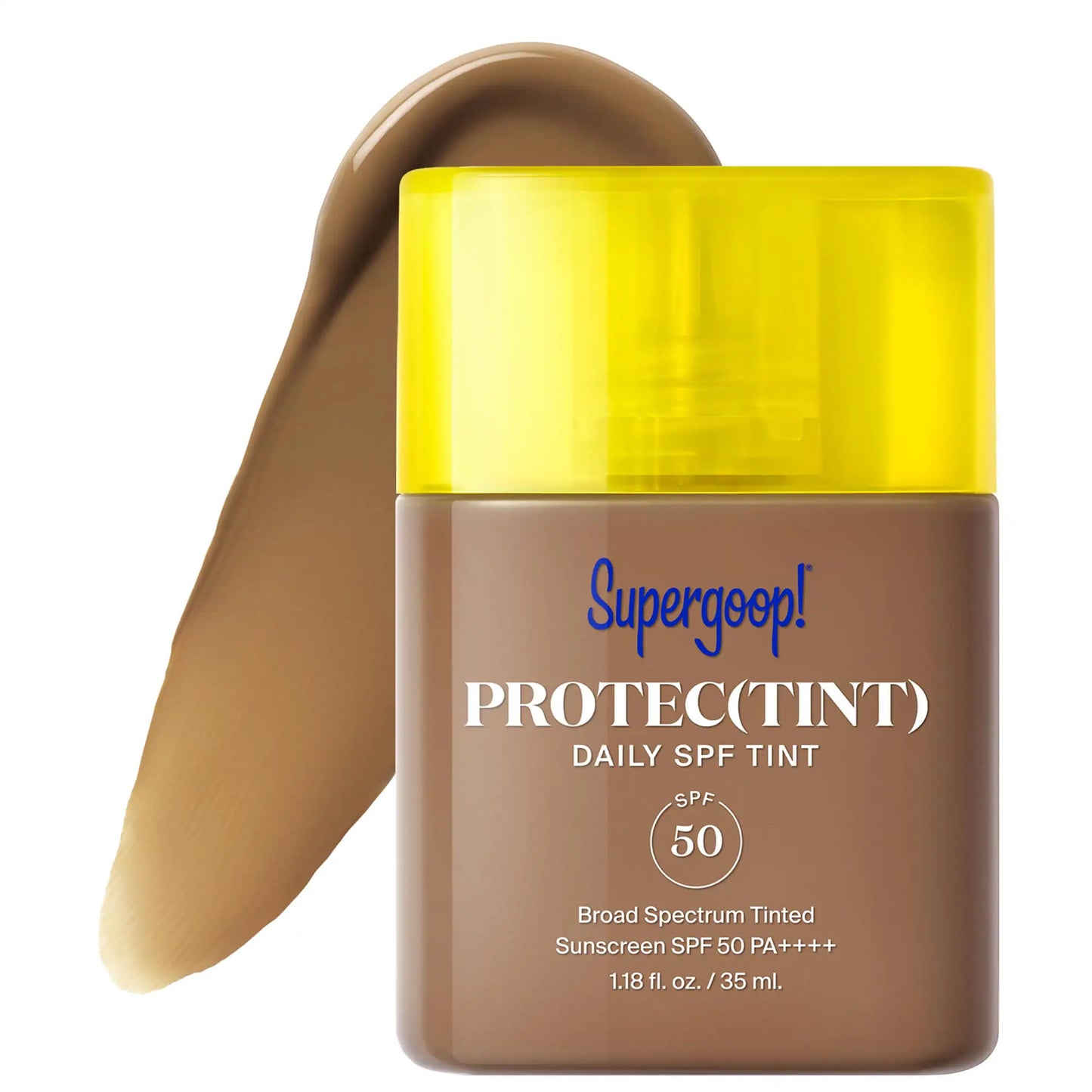 Protec(tint) Daily SPF Tint SPF 50 Sunscreen Skin Tint with Hyaluronic Acid and Ectoin
