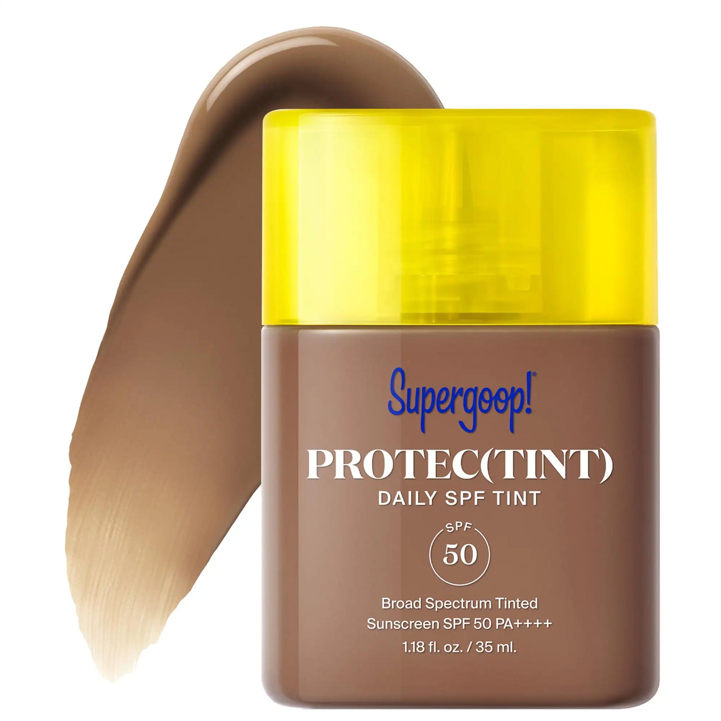 Protec(tint) Daily SPF Tint SPF 50 Sunscreen Skin Tint with Hyaluronic Acid and Ectoin
