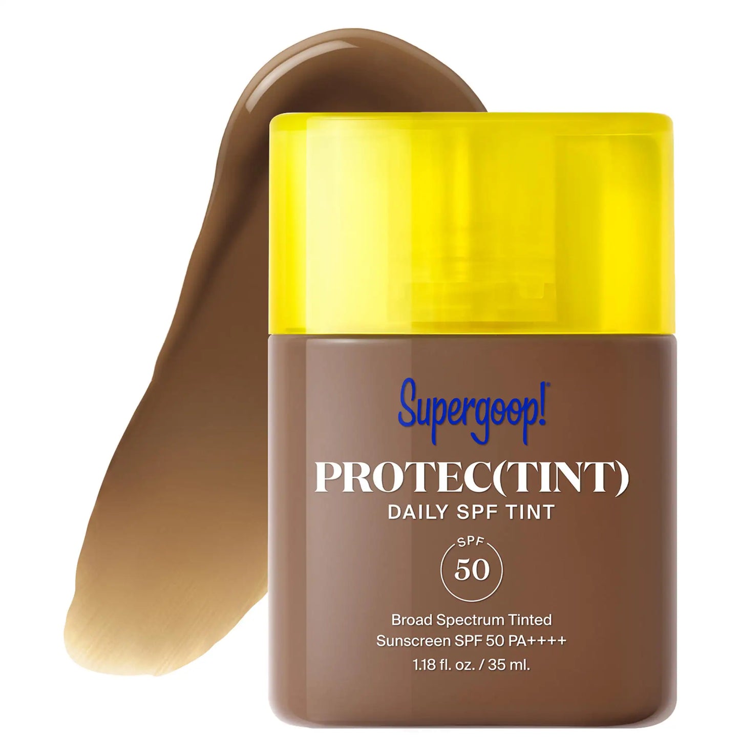Protec(tint) Daily SPF Tint SPF 50 Sunscreen Skin Tint with Hyaluronic Acid and Ectoin