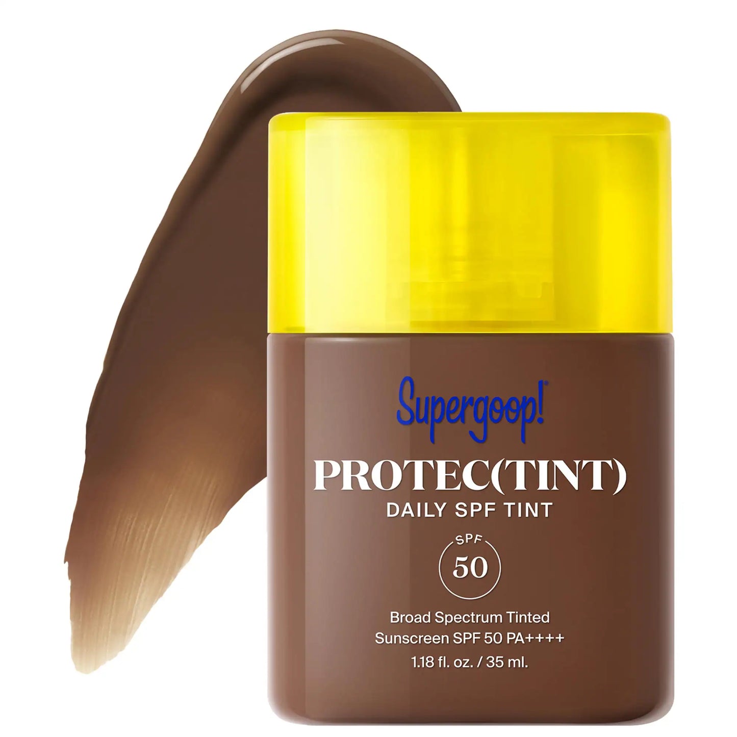 Protec(tint) Daily SPF Tint SPF 50 Sunscreen Skin Tint with Hyaluronic Acid and Ectoin