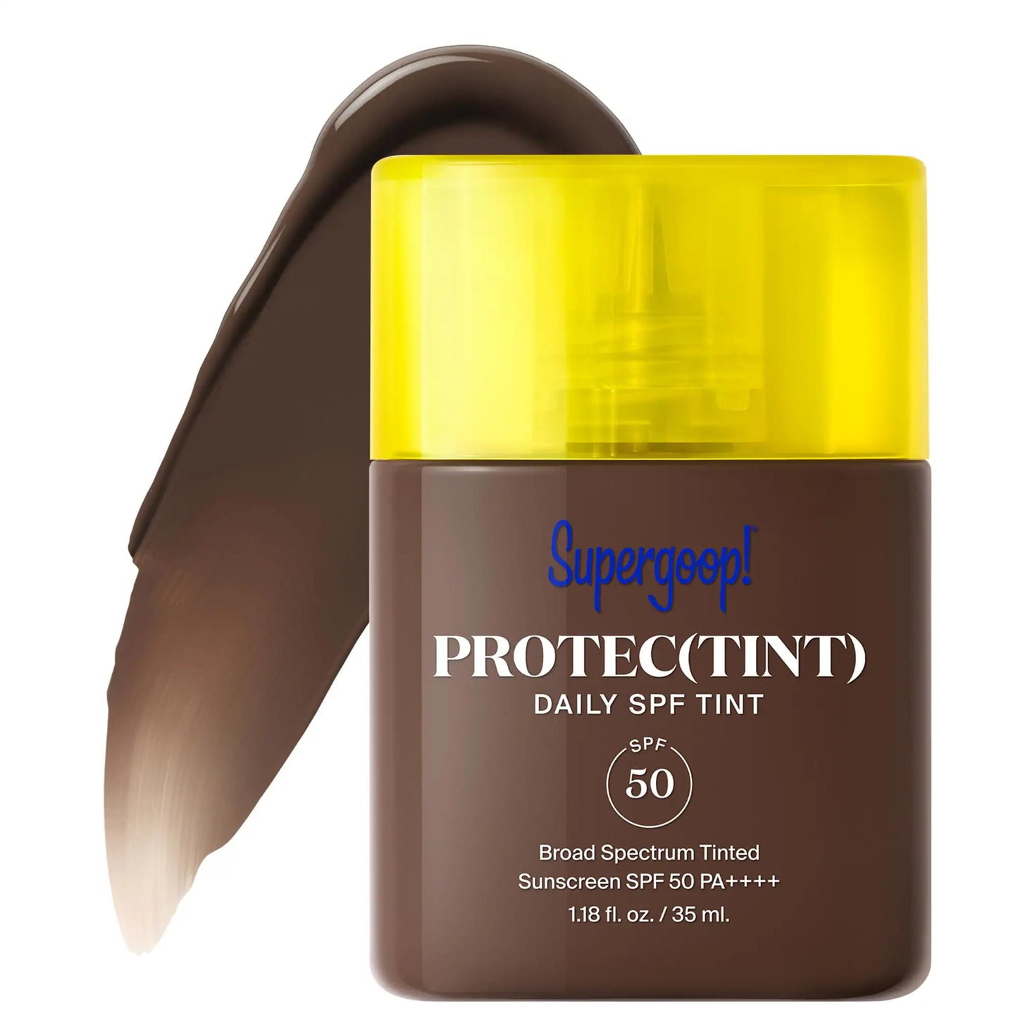 Protec(tint) Daily SPF Tint SPF 50 Sunscreen Skin Tint with Hyaluronic Acid and Ectoin