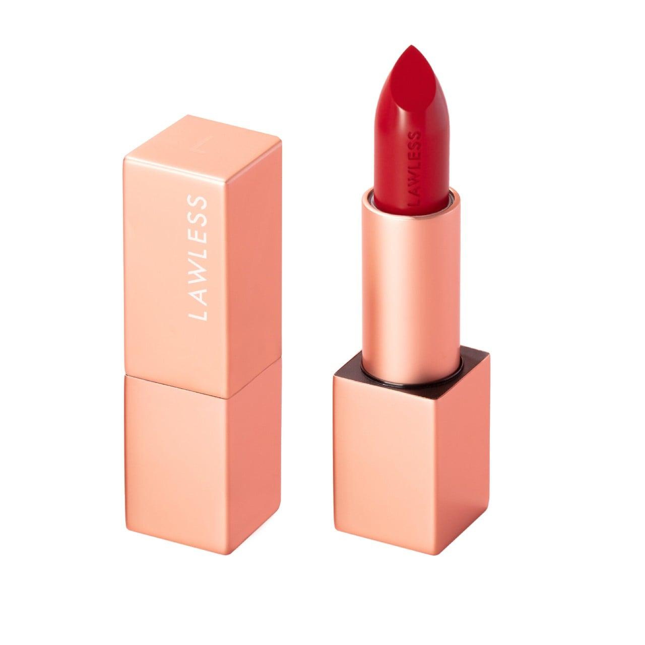 Forget the Filler Lip Plumping Line Smoothing Satin Cream Lipstick